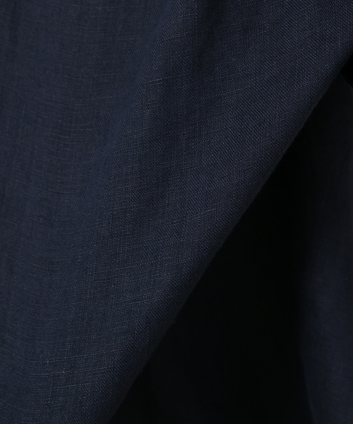 JOURNAL STANDARD LUXE（ジャーナルスタンダード　ラックス）の「ソフトリネン セーラーシャツ（シャツ/ブラウス・レディース・ネイビー/ホワイト/ブラック・FREE）」の10枚目の写真