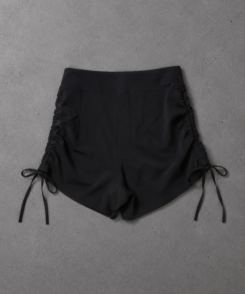 SPINNS(スピンズ)の「ポンチショートパンツ/サイドシャーリング/韓国ガーリー(その他パンツ・レディース・ブラック・ONESIZE)」の11枚目の写真