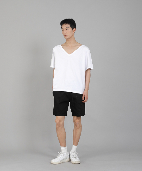SAINTCREW(セントクルー)の「無地BIG Vネック半袖TシャツBIGV-883ホワイト(Tシャツ/カットソー・メンズ・その他・LARGE/MEDIUM/X-LARGE/XX-LARGE/XXX-LARGE/XXXX-LARGE)」の11枚目の写真