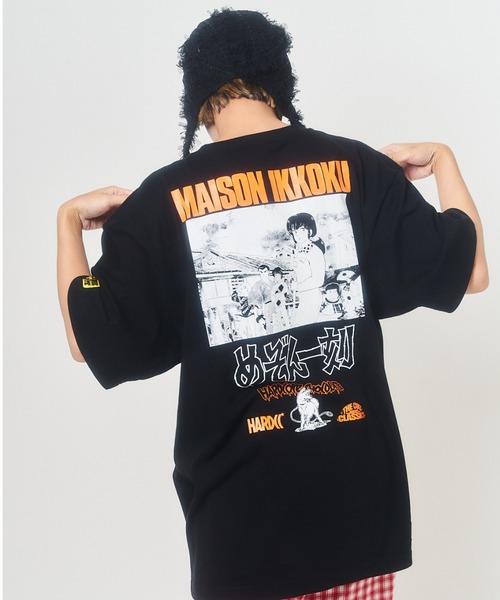 ハードコアチョコレート(ハードコアチョコレート)の「『めぞん一刻』一刻館(時計坂ブラック)(Tシャツ/カットソー・メンズ・ブラック・LARGE/X-LARGE/XX-LARGE)」の4枚目の写真
