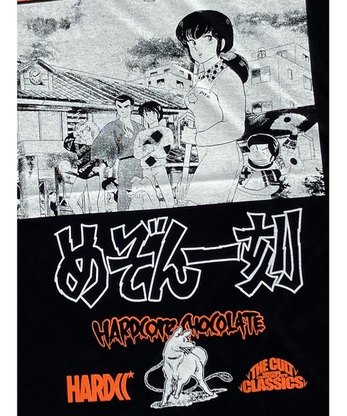 ハードコアチョコレート(ハードコアチョコレート)の「『めぞん一刻』一刻館(時計坂ブラック)(Tシャツ/カットソー・メンズ・ブラック・LARGE/X-LARGE/XX-LARGE)」の2枚目の写真