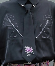 REZEN（リゼン）の「蓮刺繍ネクタイ（ネクタイ）」