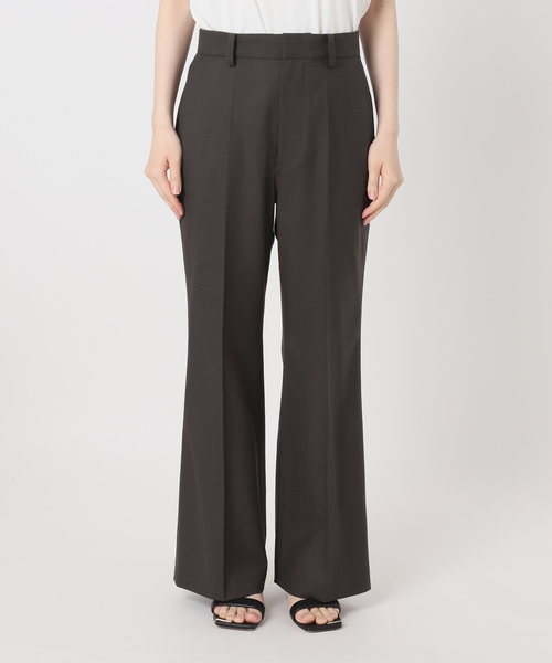 Spick & Span(スピックアンドスパン)の「《セットアップ可 / 追加》ウールブレンドパンツ(スラックス・レディース・ブラウン/ネイビー・34/36/38)」の18枚目の写真
