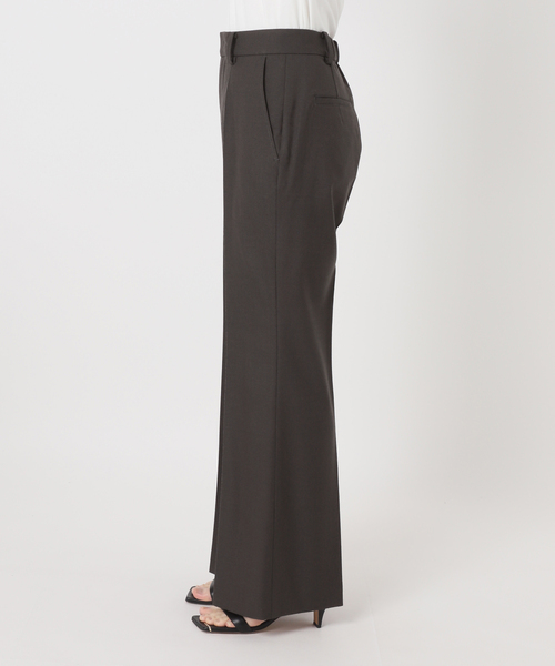 Spick & Span(スピックアンドスパン)の「《セットアップ可 / 追加》ウールブレンドパンツ(スラックス・レディース・ブラウン/ネイビー・34/36/38)」の19枚目の写真
