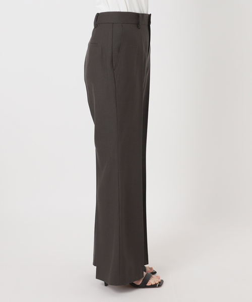 Spick & Span(スピックアンドスパン)の「《セットアップ可 / 追加》ウールブレンドパンツ(スラックス・レディース・ブラウン/ネイビー・34/36/38)」の21枚目の写真