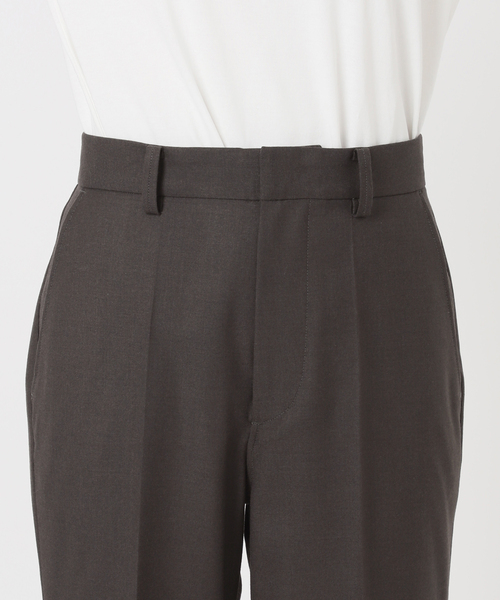 Spick & Span(スピックアンドスパン)の「《セットアップ可 / 追加》ウールブレンドパンツ(スラックス・レディース・ブラウン/ネイビー・34/36/38)」の22枚目の写真