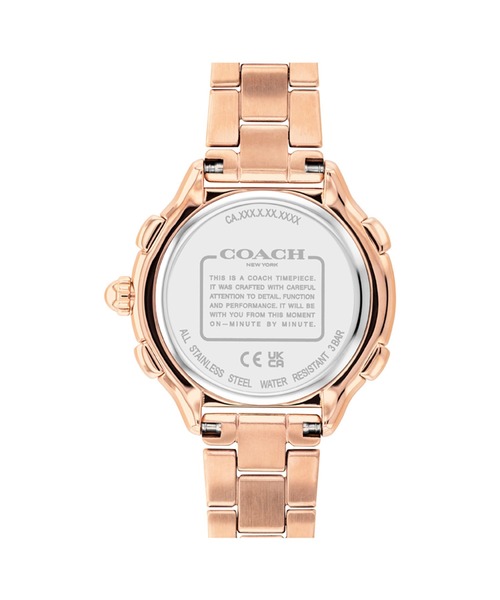 COACH(コーチ)の「【COACH】コーチ SUZIE レディース ウォッチ(アナログ腕時計・レディース・シルバー/ゴールド・FREE)」の7枚目の写真