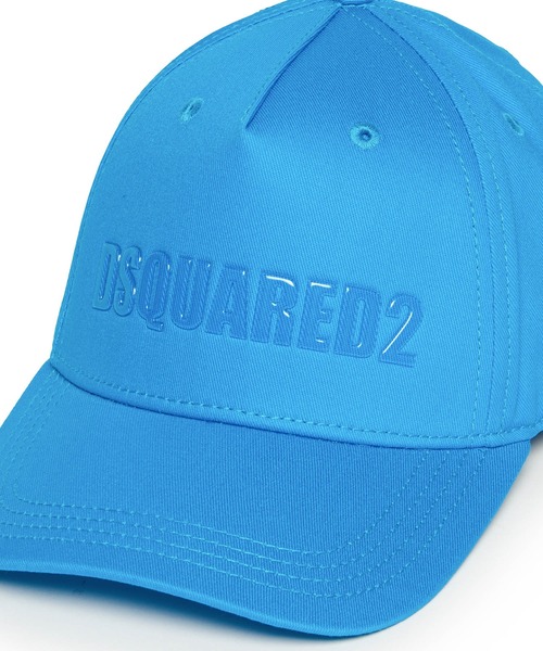 DSQUARED2(ディースクエアード)の「DSQUARED2(ディースクエアード)Kids & Junior ブランドロゴキャップ(キャップ・キッズ・ライトイエロー/ホワイト/サックスブルー・Ⅰ/Ⅱ)」の4枚目の写真