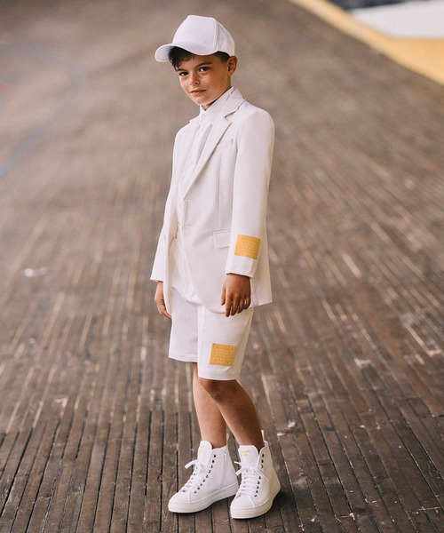 DSQUARED2(ディースクエアード)の「DSQUARED2(ディースクエアード)Kids & Junior ブランドロゴキャップ(キャップ・キッズ・ライトイエロー/ホワイト/サックスブルー・Ⅰ/Ⅱ)」の13枚目の写真