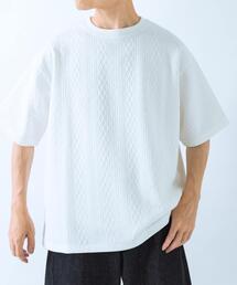 冷感+速乾 ジャカード Tシャツ