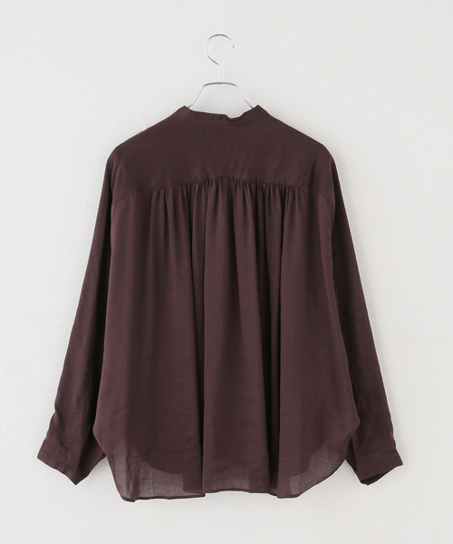 plage(プラージュ)の「Sheer Poncho シャツ(シャツ/ブラウス・レディース・ホワイト/パープル/ブラウン・FREE)」の20枚目の写真