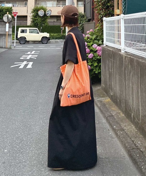 CORNERS(コーナーズ)の「【CORNERS by KR】ドローストリングシャツワンピース(シャツワンピース・レディース・ネイビー/ブラック×ホワイト/ブラック/サックスブルー・M/L)」の7枚目の写真