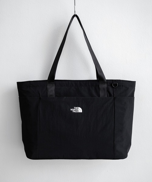 THE NORTH FACE(ザノースフェイス)の「THE NORTH FACE WHITE LABEL LINDEN TOTE BAG ロゴナイロンショルダートートバッグ(トートバッグ・メンズ・チャコール/クリーム/ブラック・FREE)」の21枚目の写真