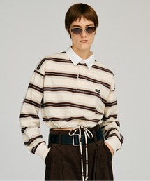 PRANK PROJECT | 【2026Autumn Pre-Order】クロップドラグビーシャツ / Cropped Rugby Shirt(ポロシャツ)