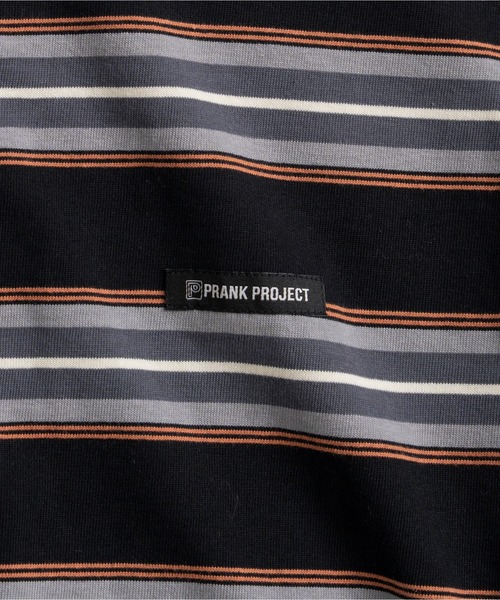 PRANK PROJECT(プランクプロジェクト)の「【2026Autumn Pre-Order】クロップドラグビーシャツ / Cropped Rugby Shirt(ポロシャツ・レディース・ブラック/ホワイト・FREE)」の17枚目の写真