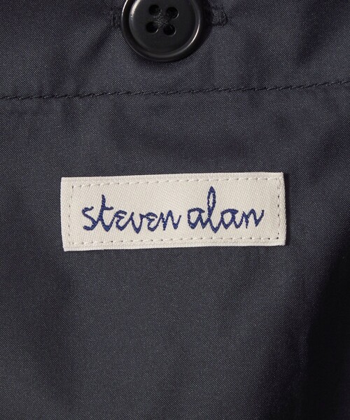 Steven Alan（スティーブンアラン）の「＜Steven Alan＞ ダルマ バルカラー ジャケット III（ブルゾン・メンズ・ネイビー/ダークグリーン/ブラック/ダークブラウン・M/S/XL/L）」の6枚目の写真