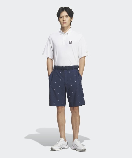 adidas(アディダス)の「モノグラム ショーツ【adidas Golf/アディダスゴルフ】(その他パンツ・メンズ・ブルー・100/85/76/88/92/96/73/79/82)」の4枚目の写真