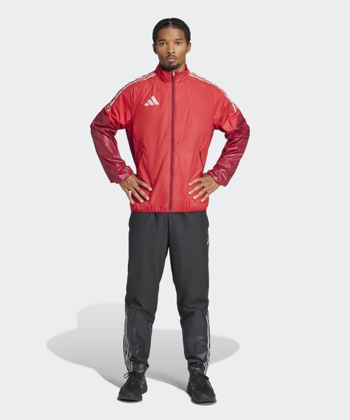 adidas（アディダス）の「ウインドジャケット / アディダス adidas（ブルゾン・メンズ・レッド・XX-LARGE/XXX-LARGE/LARGE/MEDIUM/SMALL/X-LARGE）」の4枚目の写真