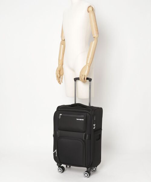 Samsonite(サムソナイト)の「サムソナイト MOMENTUS スピナー55/20 エキスパンダブル ブラック(スーツケース/キャリーバッグ・メンズ・ブラック・S)」の2枚目の写真
