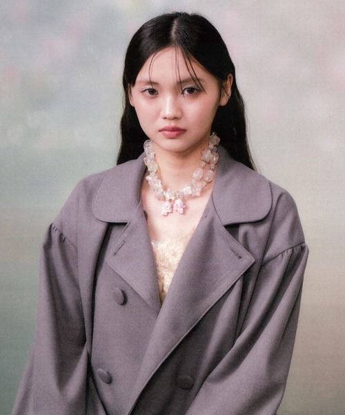 twins(nemne store)(ツインズ)の「twins Uniform Jacket(ブルゾン・レディース・グレー・フリー)」の8枚目の写真