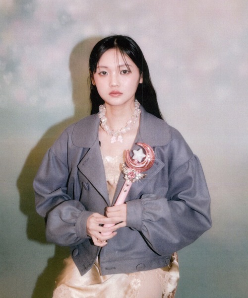 twins(nemne store)(ツインズ)の「twins Uniform Jacket(ブルゾン・レディース・グレー・フリー)」の9枚目の写真