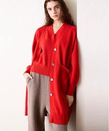 WALANCE（ワランス）の「COTTON SILK DOUBLEFACE LONG CARDIGAN（カーディガン/ボレロ）」