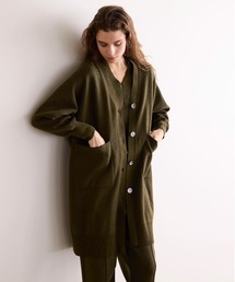 WALANCE（ワランス）の「COTTON SILK DOUBLEFACE LONG CARDIGAN（カーディガン/ボレロ）」