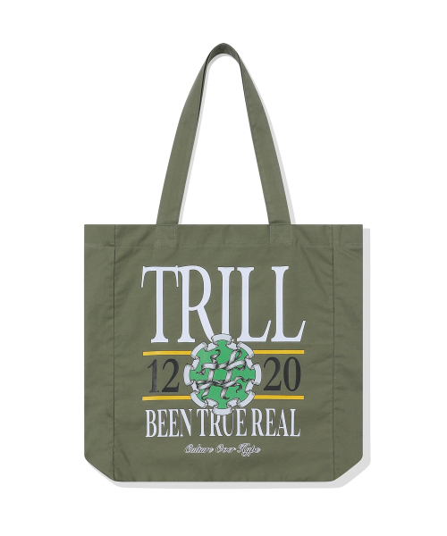 GRAPHICBYAJO BAG（ライトカーキ）（エコバッグ/サブバッグ