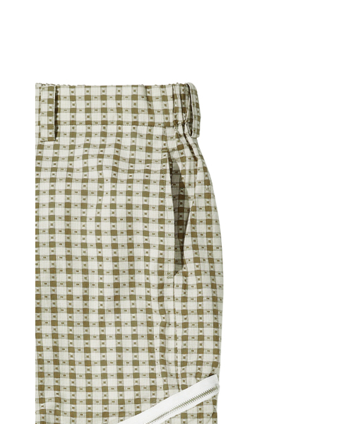 DEINET(ダイニット)の「DEINET CHECK CARGO STRING PANTS IN BEIGE(その他パンツ・レディース・その他・FREE)」の5枚目の写真