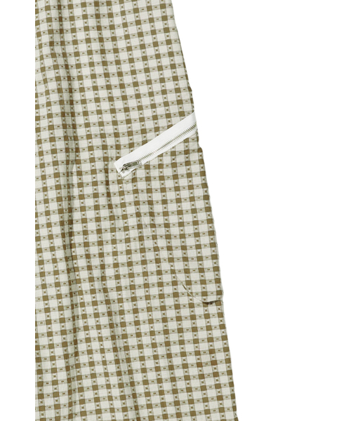 DEINET(ダイニット)の「DEINET CHECK CARGO STRING PANTS IN BEIGE(その他パンツ・レディース・その他・FREE)」の6枚目の写真