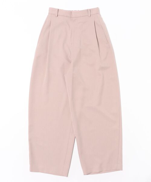 TONAL（トーナル）の「パウダーツイルカーブパンツ（スラックス・レディース・ブラウン/チャコールグレー/ピンク・MEDIUM/SMALL）」の3枚目の写真