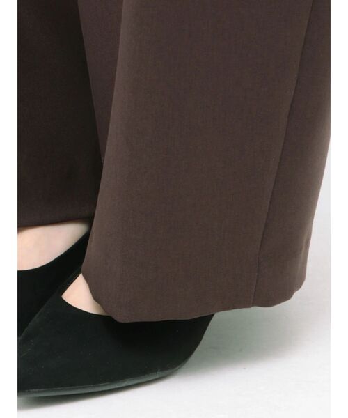 TONAL（トーナル）の「パウダーツイルカーブパンツ（スラックス・レディース・ブラウン/チャコールグレー/ピンク・MEDIUM/SMALL）」の17枚目の写真