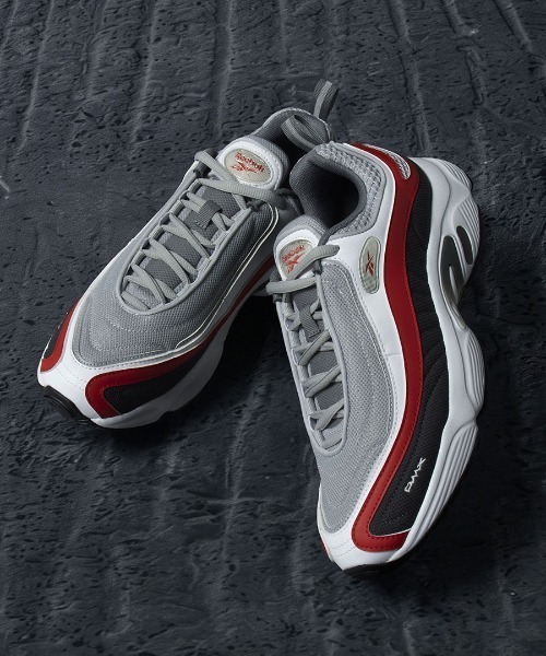 Reebok(リーボック)の「デイトナ DMX / RBK DAYTONA DMX(スニーカー・メンズ・ネイビー/ホワイト・27.0cm/23.5cm/26.5cm/25.5cm/30.0cm/25.0cm/29.0cm/23.0cm/26.0cm/27.5cm/24.0cm/24.5cm/28.5cm/28.0cm)」の1枚目の写真