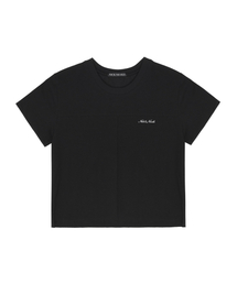 SEAM HALF TOP_BLACK