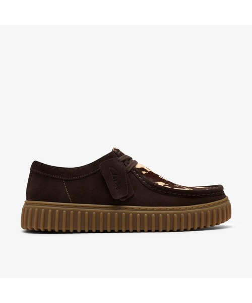Clarks(クラークス)の「Torhill Lo/トーヒルロー(ブラウンコンビ)(モカシン/デッキシューズ・メンズ・ブラウン・UK10/UK9.5/UK9/UK8.5/UK8/UK7.5/UK7/UK6.5/UK6)」の1枚目の写真