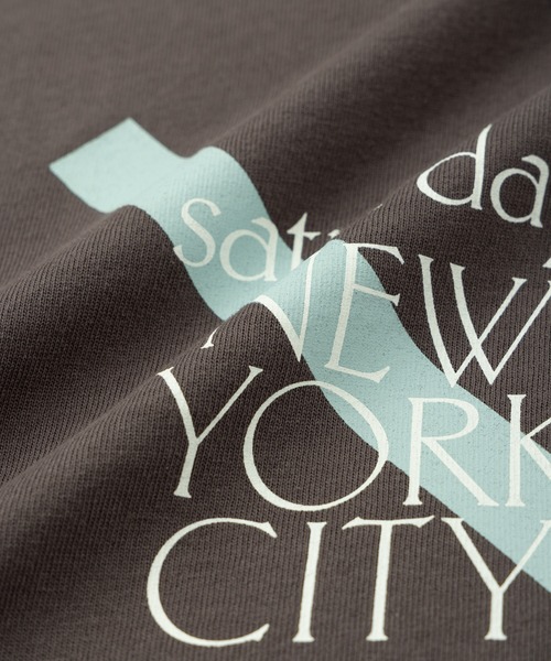 Saturdays NYC(サタデーズ ニューヨークシティ )の「SLASH SNYC SS Tee(Tシャツ/カットソー・メンズ・ブルー/ホワイト/ブラック系その他・S/M/L)」の8枚目の写真