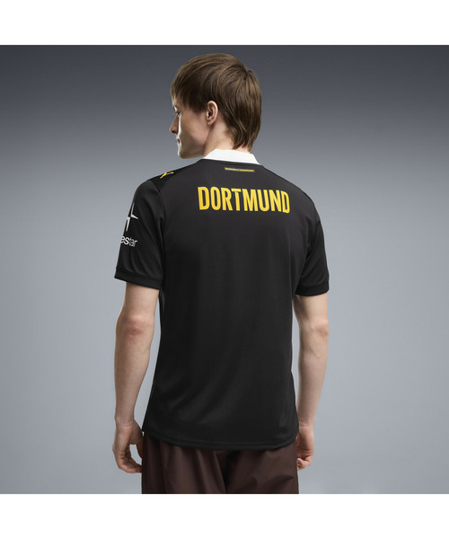 PUMA(プーマ)の「PUMA プーマ メンズ 2026-27 ドルトムント アウェイ レプリカ 半袖 ユニフォー(Tシャツ/カットソー・メンズ・ブラック・SMALL/X-LARGE/MEDIUM/LARGE)」の4枚目の写真