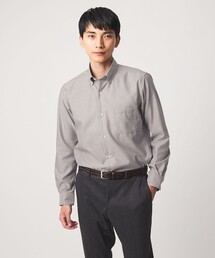 エブリット コットンオックス ソリッド スナップ ボタンダウン シャツ -イージーアイロン-
