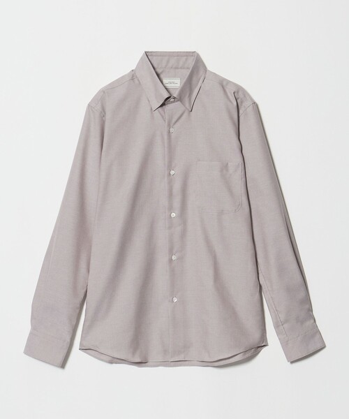 green label relaxing(グリーンレーベルリラクシング)の「エブリット コットンオックス ソリッド スナップ ボタンダウン シャツ -イージーアイロン-(ビジネスシャツ・メンズ・ホワイト/ベージュ/コバルトブルー・M/L/S/XL)」の15枚目の写真