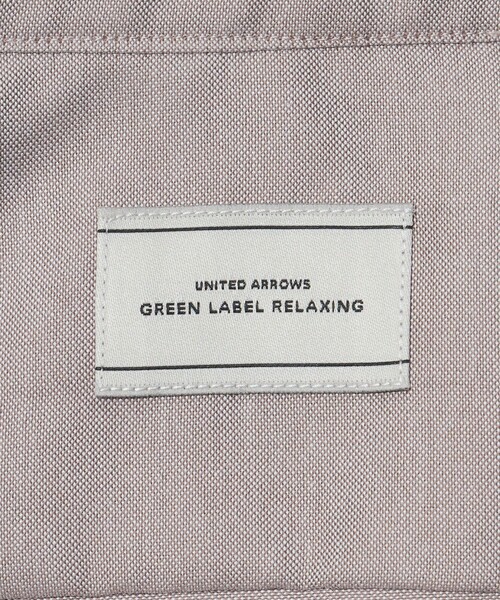 green label relaxing(グリーンレーベルリラクシング)の「エブリット コットンオックス ソリッド スナップ ボタンダウン シャツ -イージーアイロン-(ビジネスシャツ・メンズ・ホワイト/ベージュ/コバルトブルー・M/L/S/XL)」の22枚目の写真