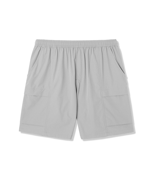 ADHOC(アドホック)の「男性フルバンディングウーブンカーゴショーツ (LT-GREY) (HB4SP41)(その他パンツ・メンズ・その他・76/71/81)」の1枚目の写真