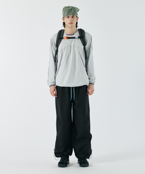 SANRO（サンロ）の「[UNISEX] サイドストリングパンツ - ブラック（スウェットパンツ・レディース・その他・MEDIUM/LARGE/X-LARGE）」の3枚目の写真
