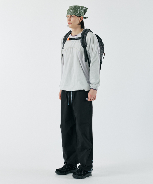 SANRO（サンロ）の「[UNISEX] サイドストリングパンツ - ブラック（スウェットパンツ・レディース・その他・MEDIUM/LARGE/X-LARGE）」の4枚目の写真