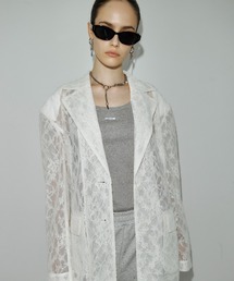 LACE SINGLE JACKET/レースシングルジャケット