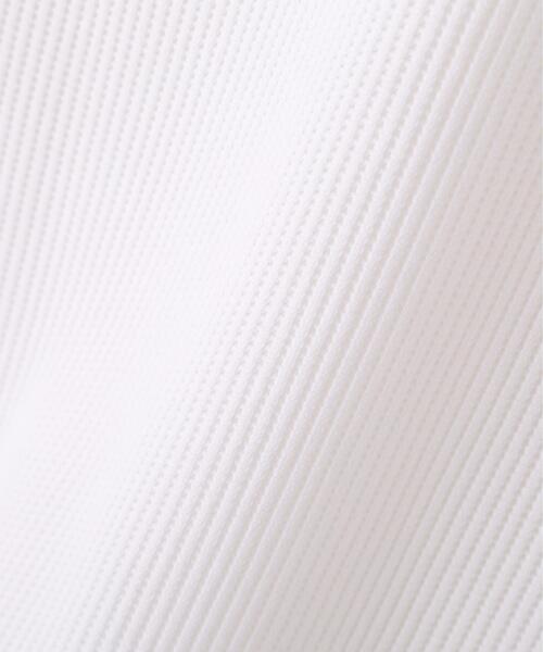 PING（ピン）の「【PING APPAREL】ストレッチワッフルハーフジップカットソー (MENS)（スウェット・メンズ・ブラック/ホワイト/カーキ・L/LL/M/LL1/S）」の12枚目の写真
