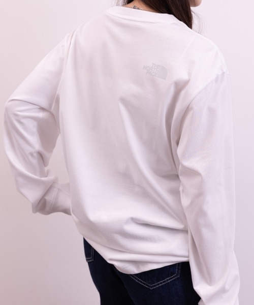 THE NORTH FACE(ザノースフェイス)の「THE NORTH FACE(ザ・ノースフェイス)/M'S EVERLITTE L/S TEE(Tシャツ/カットソー・レディース・ブラック/ホワイト・L/M/XL)」の16枚目の写真