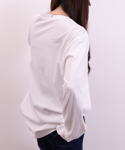 THE NORTH FACE(ザノースフェイス)の「THE NORTH FACE(ザ・ノースフェイス)/M'S EVERLITTE L/S TEE(Tシャツ/カットソー・レディース・ブラック/ホワイト・L/M/XL)」の17枚目の写真