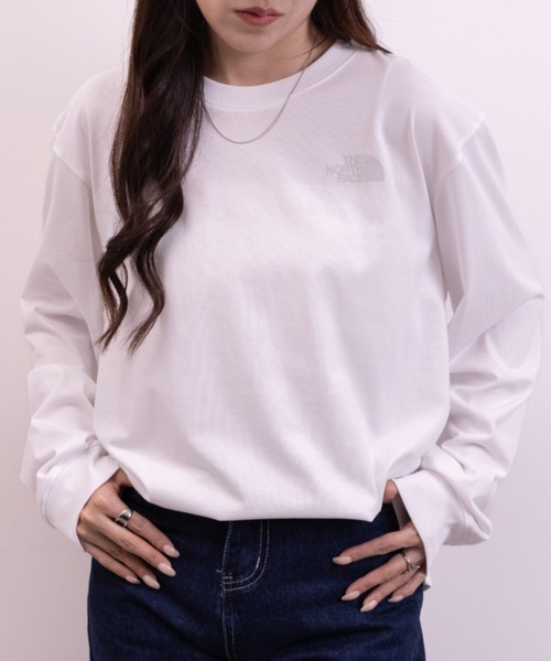 THE NORTH FACE(ザノースフェイス)の「THE NORTH FACE(ザ・ノースフェイス)/M'S EVERLITTE L/S TEE(Tシャツ/カットソー・レディース・ブラック/ホワイト・L/M/XL)」の19枚目の写真