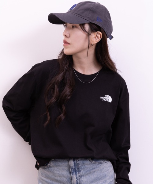 THE NORTH FACE(ザノースフェイス)の「THE NORTH FACE(ザ・ノースフェイス)/M'S EVERLITTE L/S TEE(Tシャツ/カットソー・レディース・ブラック/ホワイト・L/M/XL)」の11枚目の写真