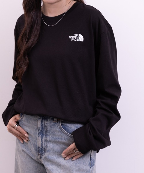 THE NORTH FACE(ザノースフェイス)の「THE NORTH FACE(ザ・ノースフェイス)/M'S EVERLITTE L/S TEE(Tシャツ/カットソー・レディース・ブラック/ホワイト・L/M/XL)」の21枚目の写真
